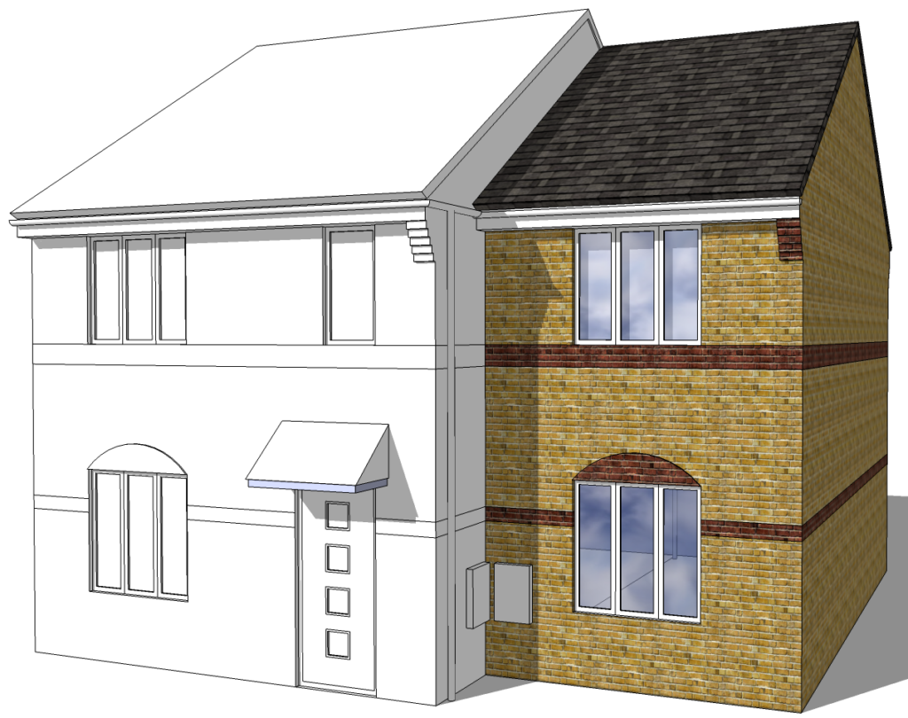 House extension plans drawings visuals 2
