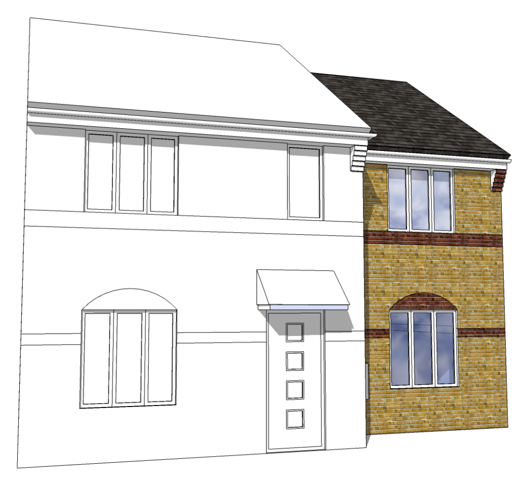 House extension plans drawings visuals